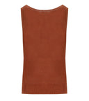 Mm Max Mara Brava Rust Red Top
