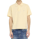 Saint Laurent Blend Cotton Cassandre Polo