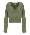 Maglione Ganni Verde Melange