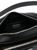 Prada Enamel Logo Messenger Bag