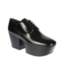 Prada Leather Platform Loafers