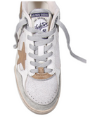 Golden Goose Forty Two Leather Upper Suede Toe Heel And Spur Nylon Tongue Rubber Star