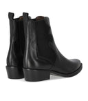 Schwarzer texanischer Stiefel von Duccio Del Duca