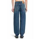 Jeans in denim di cotone Prada
