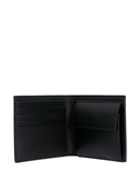 Saint Laurent Paris Logo Print Leather Wallet