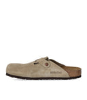 Birkenstock Boston Suede Taupe Unisex Clog