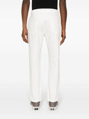 Palm Angels Logo Embossed Straight Jeans