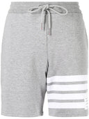 Thom Browne - Short mi-cuisse avec 4 barres techniques en bouclage classique