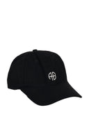 Anine Bing Jeremy Baseball Cap Ab Black Denim