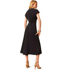 Schwarzes Midikleid von Twinset