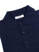 Kangra Cashmere Polo Con Bottoni Rasata Calata