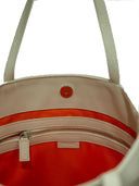La Rose La Rose Leather Tote Bag Ivory