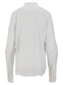 Ann Demeulemeester Liek Classic Shirt With Raw Edges Light Cotton