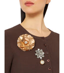 Max Mara Weekend Civada青铜胸针