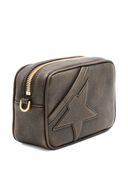 Golden Goose Mini Star Bag Treated Leather Body Gold Metal Details
