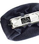 Max Mara Weekend Pasticcino Fortuna Medium Navy Blue Clutch