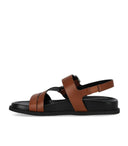 Guglielmo Rotta Tours Brown Flat Sandal