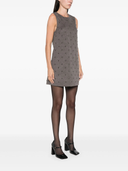 Parosh Bleak Stud Embellished Dress