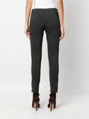 Parosh Monet Slim Fit Suede Trousers