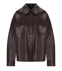 Max Mara Weekend Scatola Burgundy Shirt Jacket