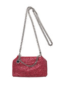 Stella Mc Cartney Clutch Soft All Over Crystal Mesh