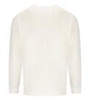 C.P. Company Gauze White Long Sleeved T Shirt