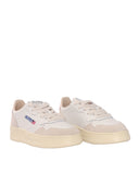 Autry Medalist Kids Low Kid Suede/Four Wht/Crpink