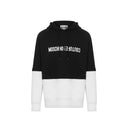 Sudadera con capucha de algodón moschino