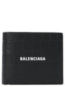 Balenciaga bedruckte Logo -Brieftasche
