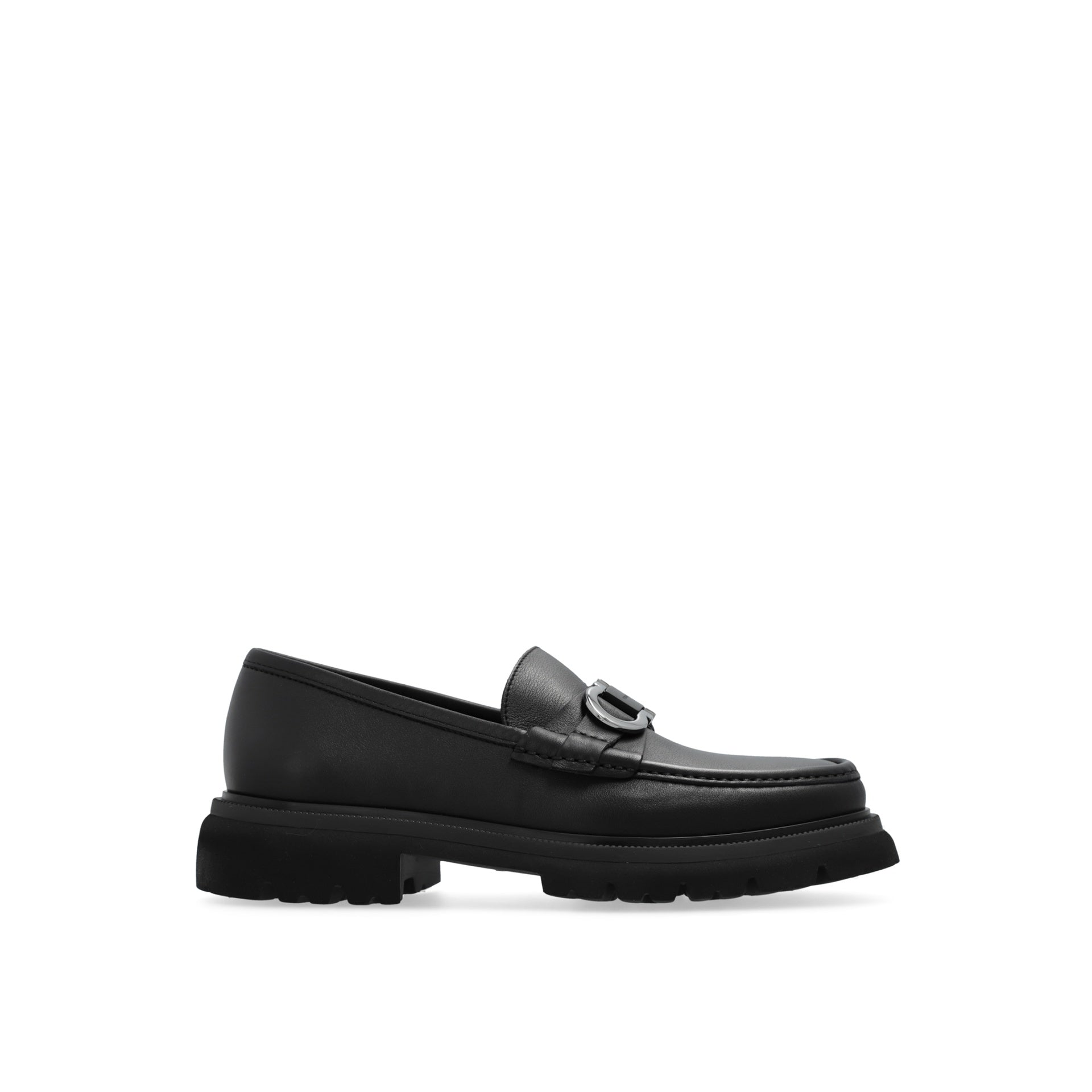 Salvatore Ferragamo Cocoon Leather Loafers