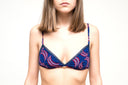 Laura Urbinati Laura Urbinati Bra Crepe Chine Stretch Print