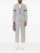 Thom Browne Mid Rise Straight Leg Trousers