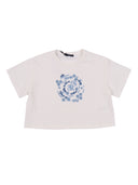 Ermanno Scervino Kids Tshirt Portalogo Jersey S