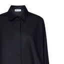 The Attico Asymmetric Cotton Shirt