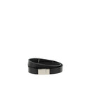 Saint Laurent Leather Ysl Bracelet