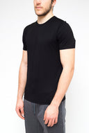 Prada Prada Crew Neck T Shirt Black