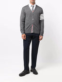 Thom Browne 4 Bar Knitted Cardigan