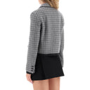 Blazer di lana coltivata miu miu