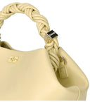 Ganni Bou Kleine gelbe Handtasche