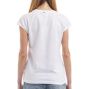 Herno T-shirt con logo impreziosito da cristalli Herno