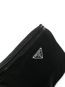 Prada Re Nylon Enamel Logo Belt Bag