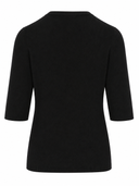La Rose La Rose Maglia 3/4 Cashmere Nero