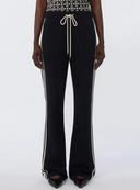Max Mara S Pantalone In Jersey Tessuto A Maglia 78% Cotone, 16% Poliestere, 06% Elastan Ricami Esclusi