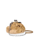 Max Mara Weekend Pasticcino Comune Kleine beige Clutch