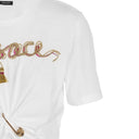 Versace Versace Pin Logo T Shirt
