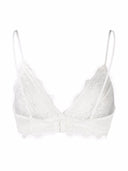 Reggiseno in pizzo Anine Bing con finiture avorio
