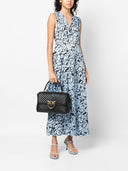 Pinko Big Lady Love Bag Puff Chevron