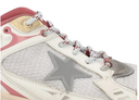 Golden Goose Lightstar Mesh Leather And Heel Polished Bio Based Upper Leather Toe Tpu Star