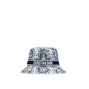 Dior D Bobby Toile De Jouy Soleil Small Brim Bucket Hat