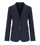 Max Mara Weekend Uva Blauer einreihiger Blazer